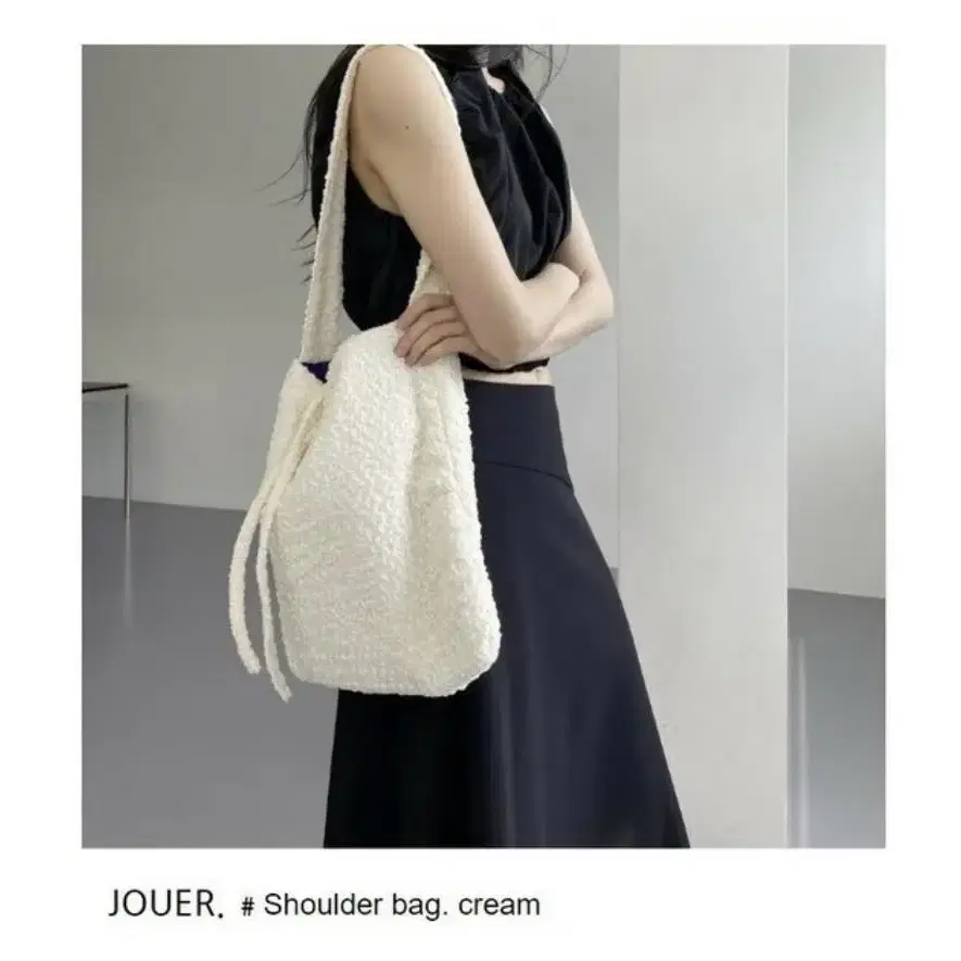 jouer crease padded shoulder bag 숄더백 에코백