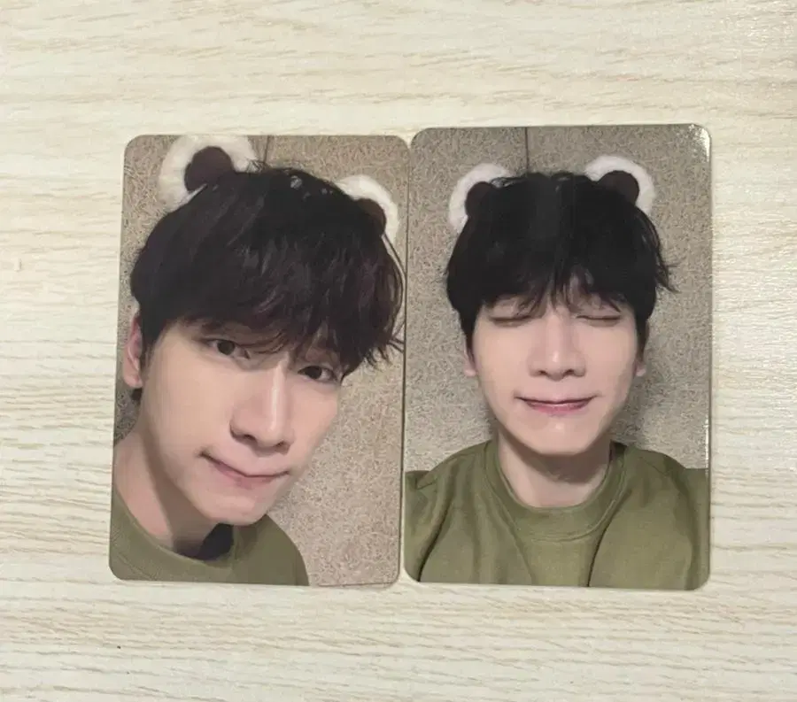 2-piece SET - Biggs hyuk beatroad Solo Pansa unreleased photocard