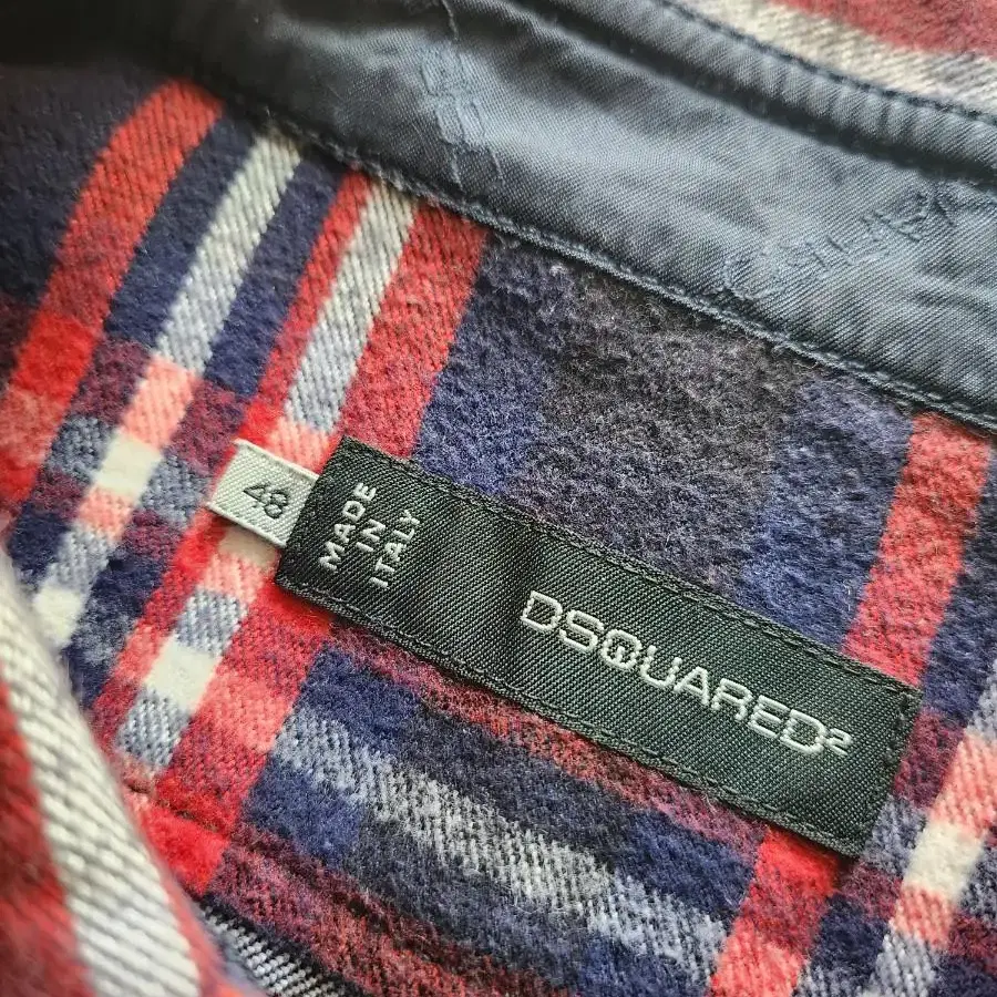 정품 디스퀘어드2 Lumberjack Flannel Shirt-eu48