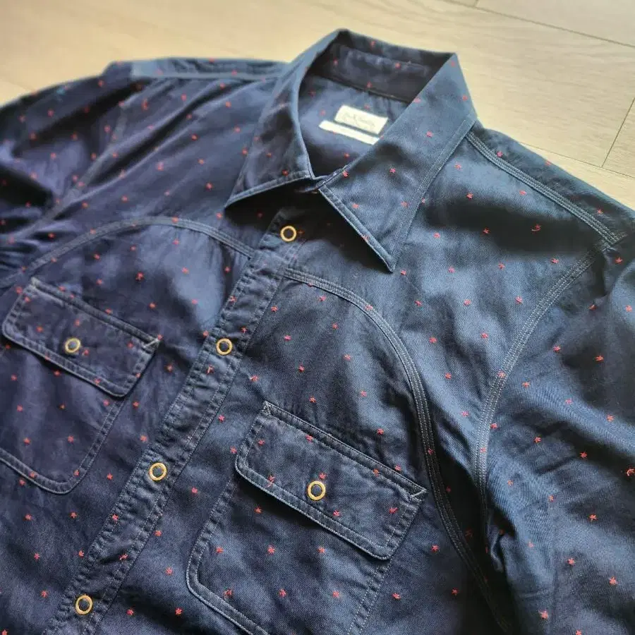 정품 Paul Smith Mainline Western shirt-38