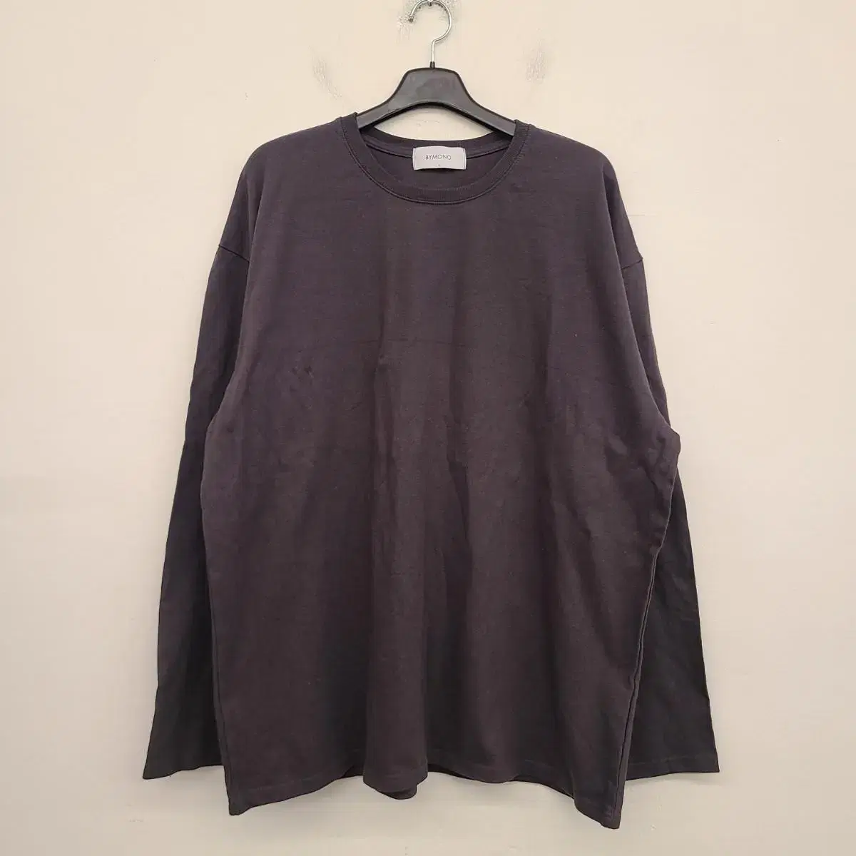 [120/4XL] Bimono, a solid long-sleeved T-shirt for sale.