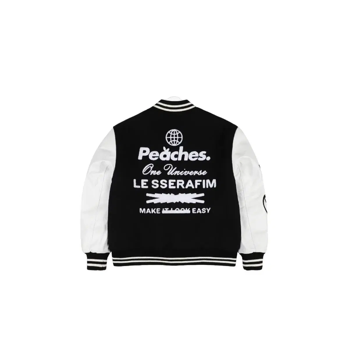 [L] le sserafim Peaches Varsity