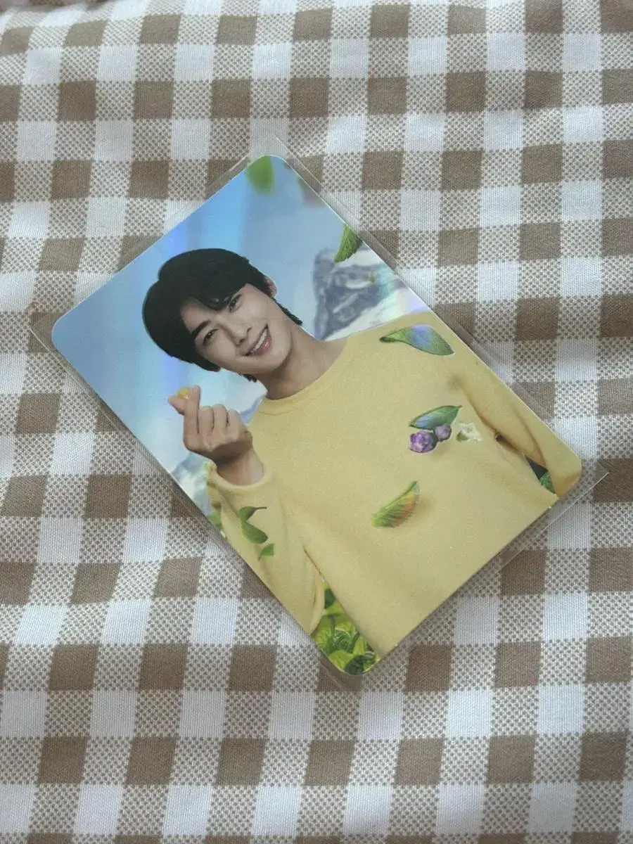 Cha Eunwoo Recola Photo Card