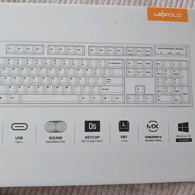 레오폴드 Fc900RBT 104keys 하이앤드 기계식  블루투스 키보드