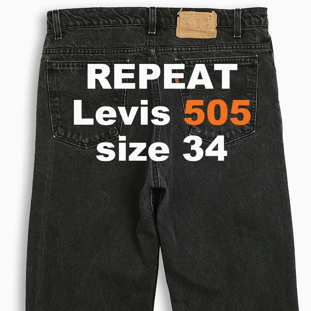 Levi's 505 Orangetab 90s USA 34 Size OR50536111