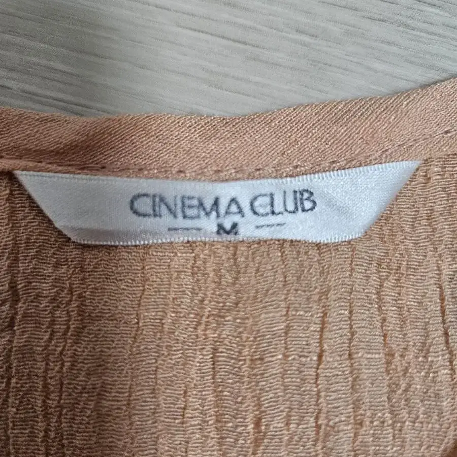 시네마클럽 자수 나시 CINEMA CLUB