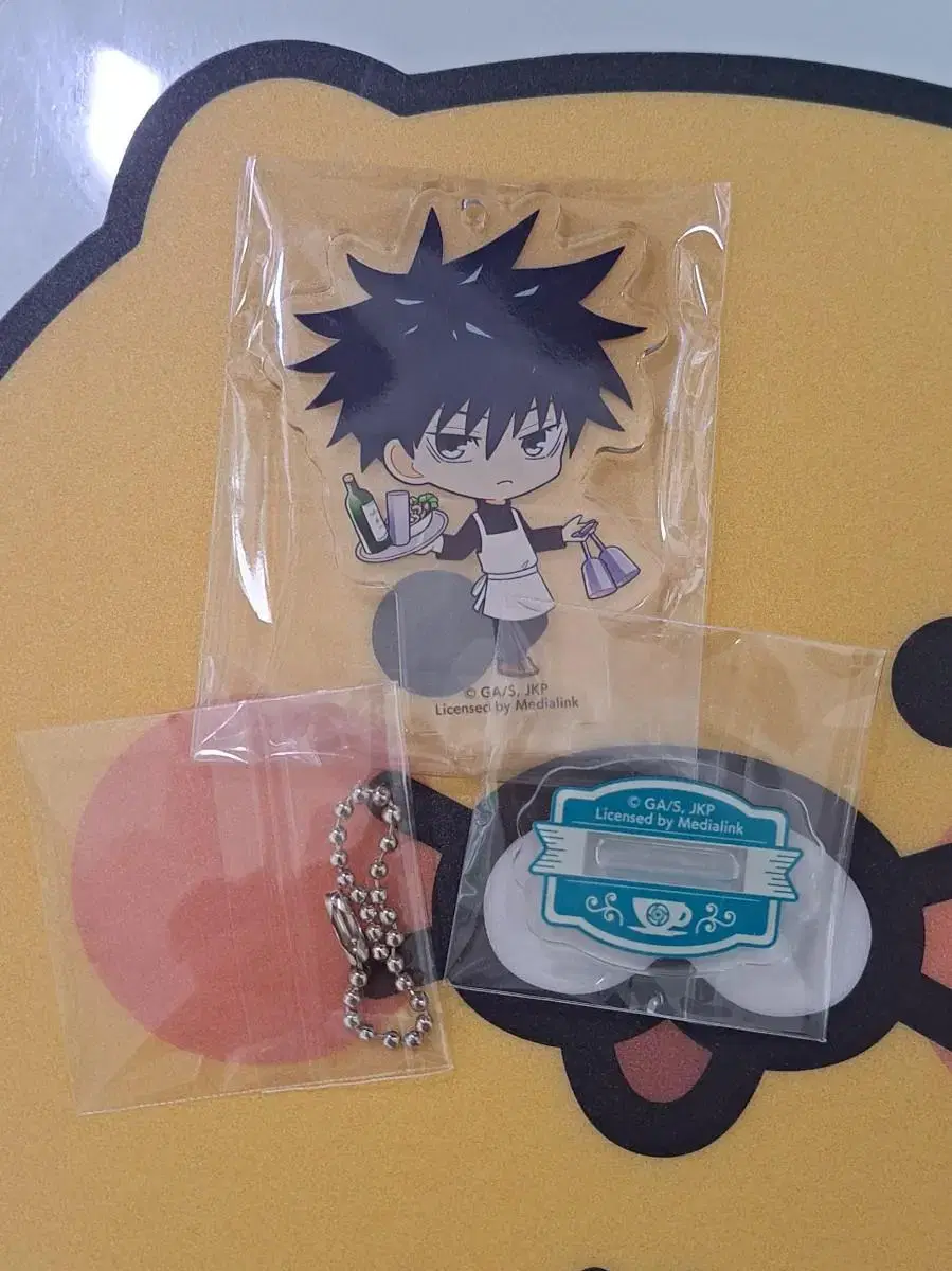 Zuu Animate Cafe Fushiguro Megumi Acrylic Stand/Keyring Unsealed