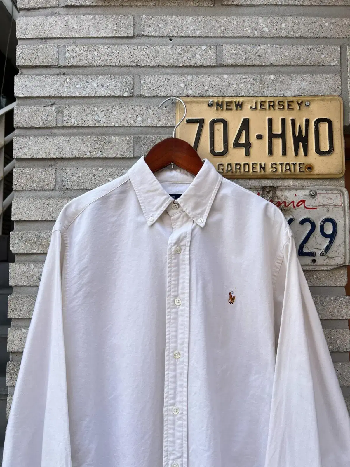 [M]Polo Ralph Lauren White oxford shirt