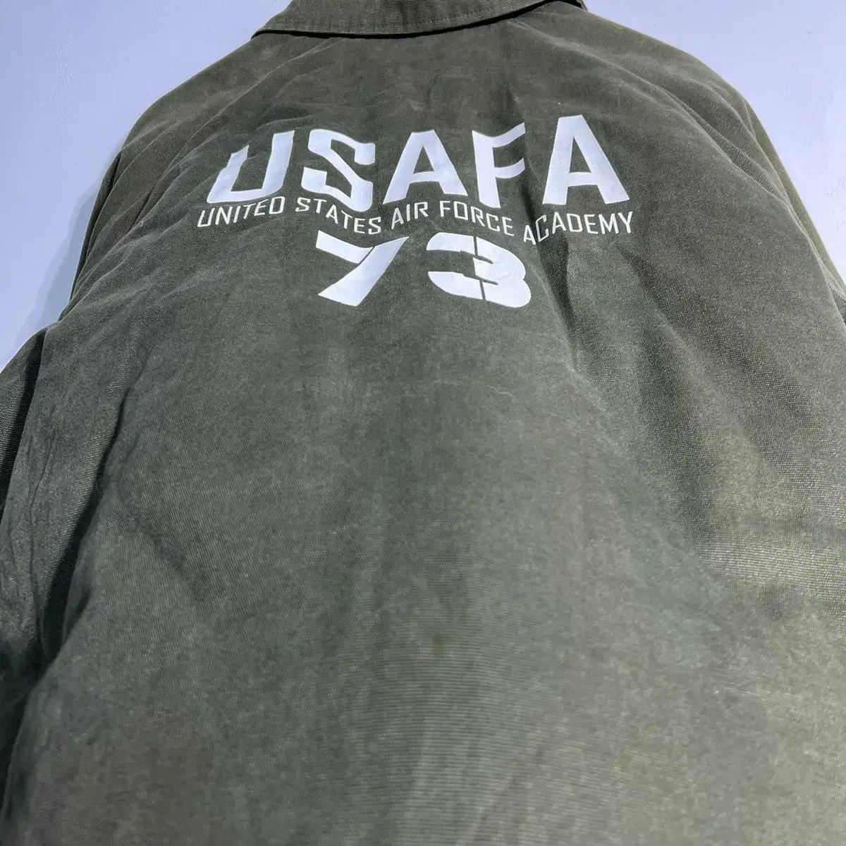 USAFA 미공군 무신사 자켓 m