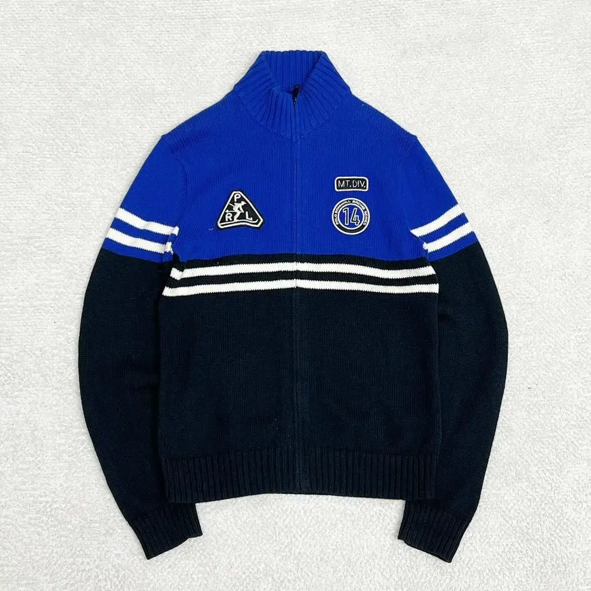 Polo Ralph Lauren bloo Downhill Racing Knit Zip Up