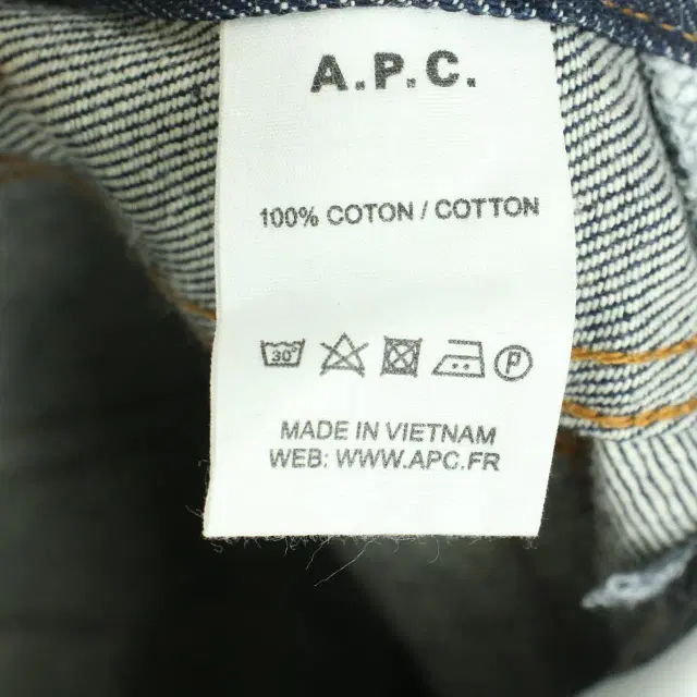 아페쎄 A.P.C. 네이비 바지 28(347AA)