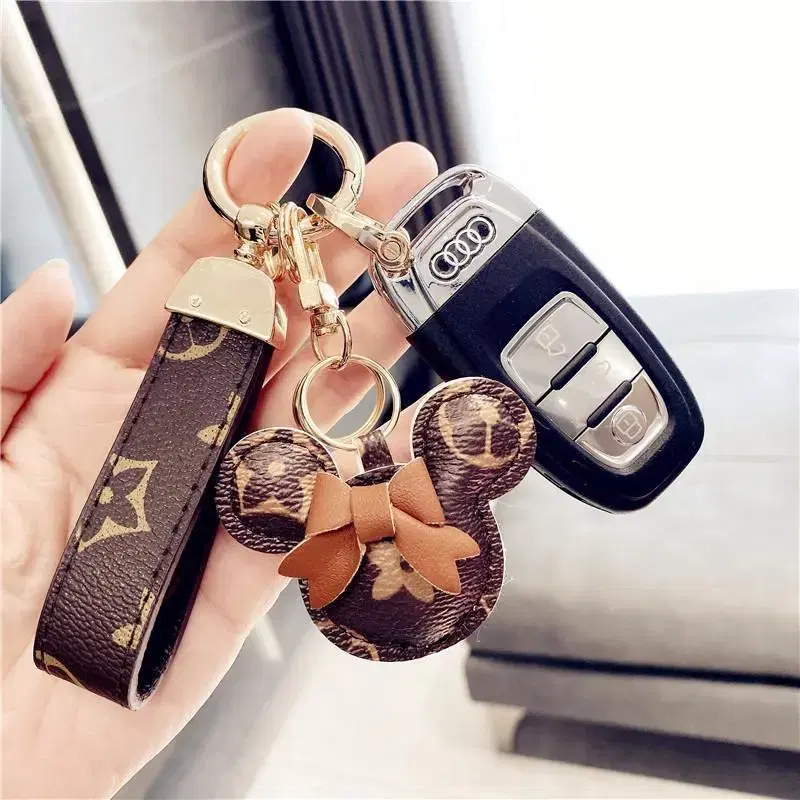 Keyring KeychainBagKeyring New CarGift BearKeyring MotorcycleKeyring PuppyKeyring