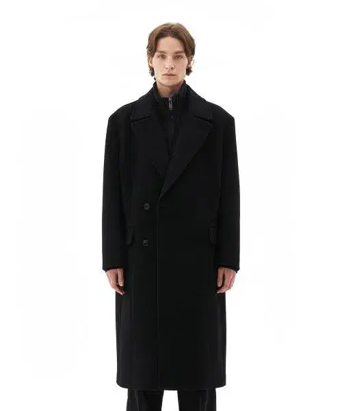 [Canstylist X Ilkorso] Big Fit Vahn Double Maxi Coat 100