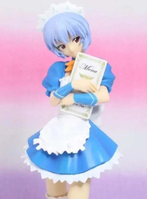 Today Only Discount Evangelion Ayanami lay Maid Cafe Figures