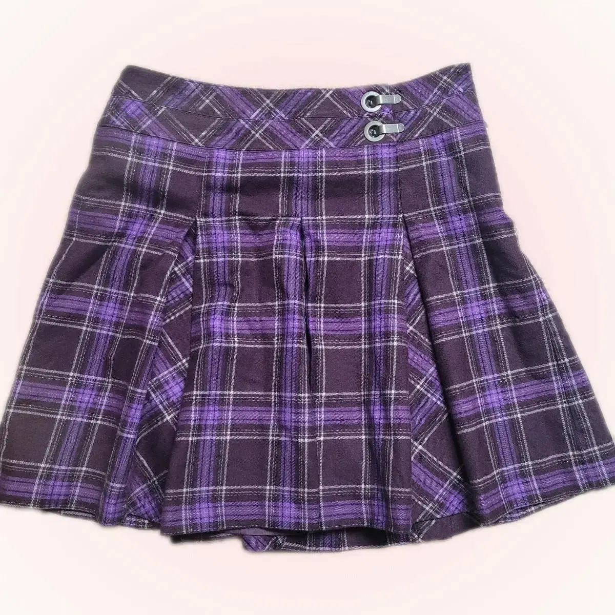 Goth punk minefield school uniform skirt