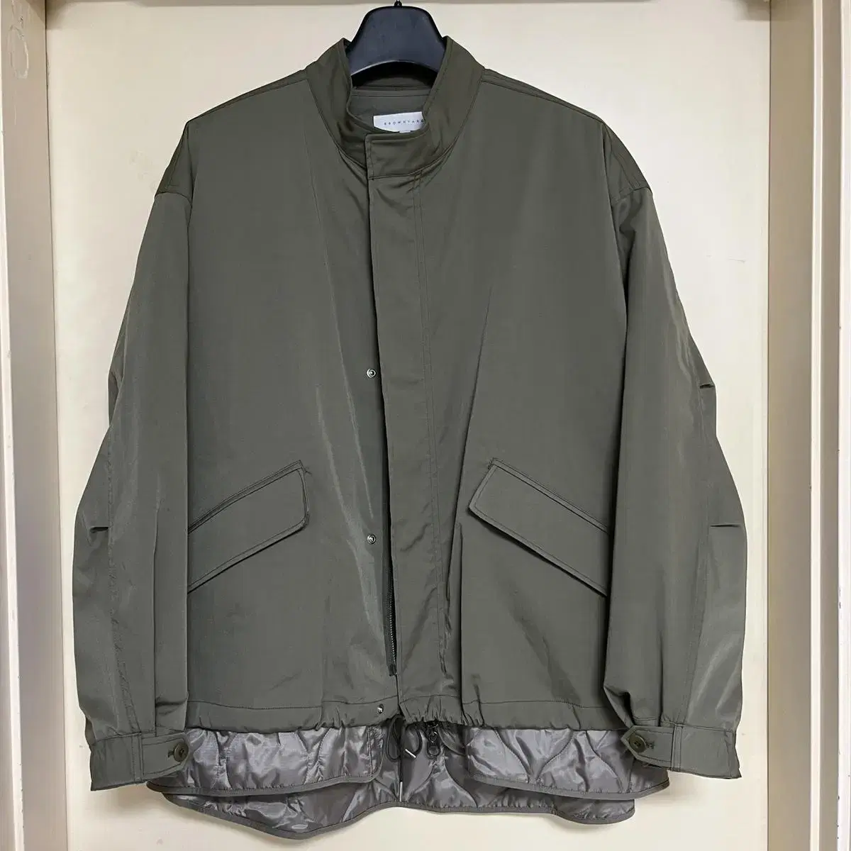 [4]Brownyard 22SS Essential Short Jacket Olive