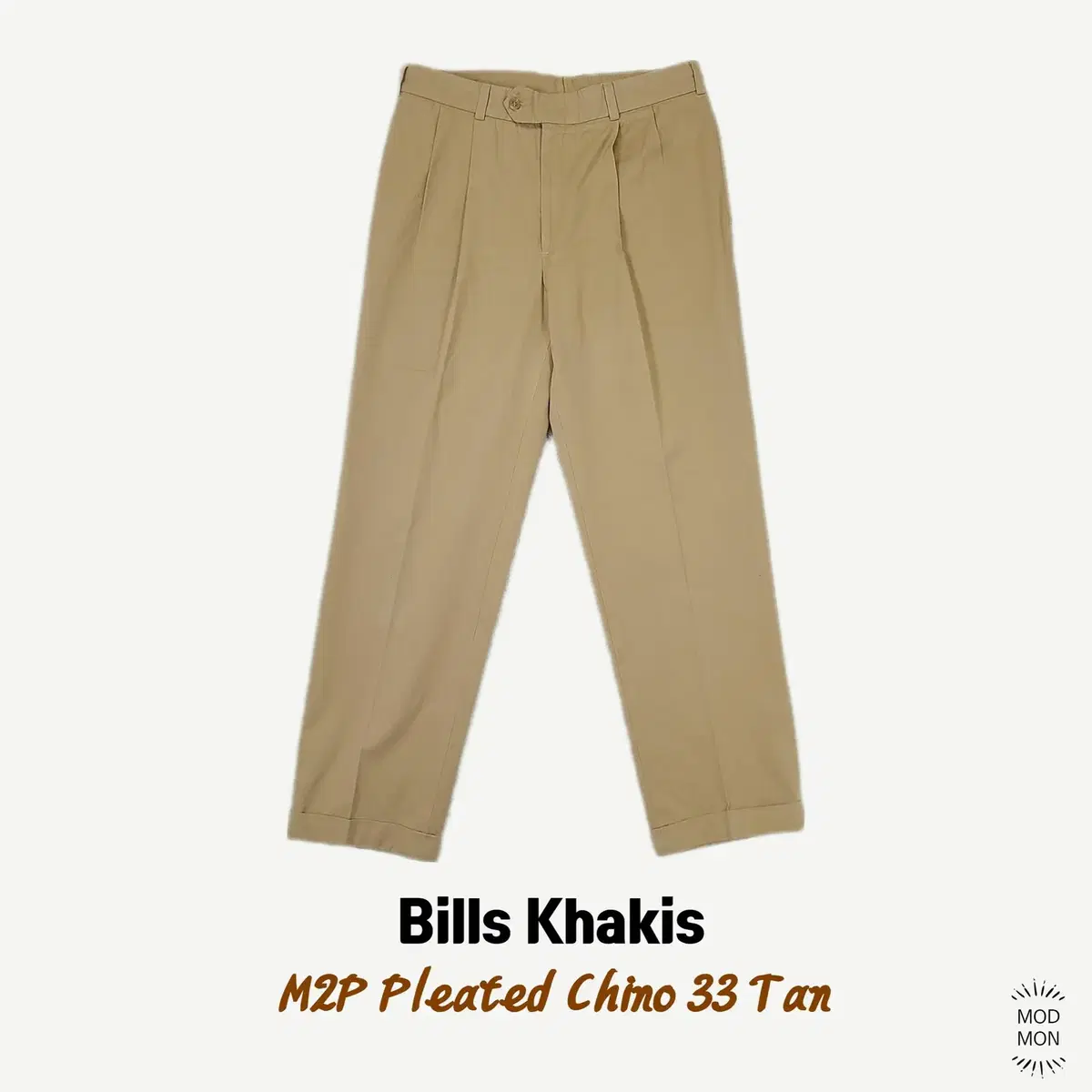 Bilski M2P Twill Chino Tan 33