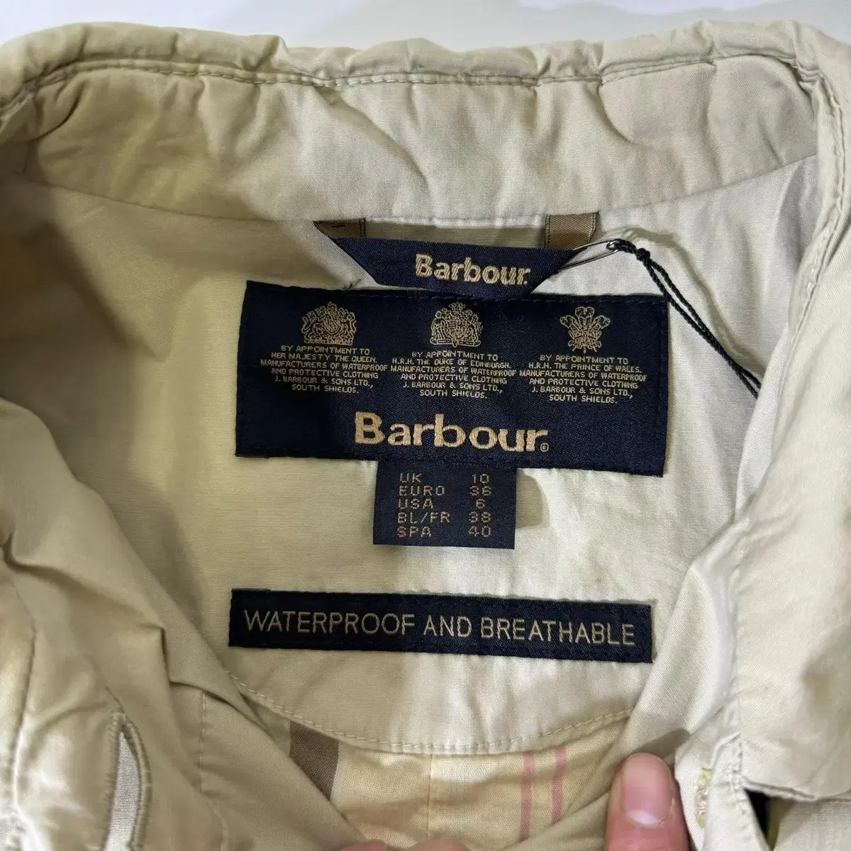 BARBOUR 바버 breathable 코트 (kold_4679)