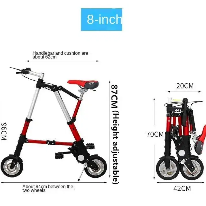 접이식 미니 mtb 싸이클 도로 로드 산악 자전거 여행용 출퇴근용