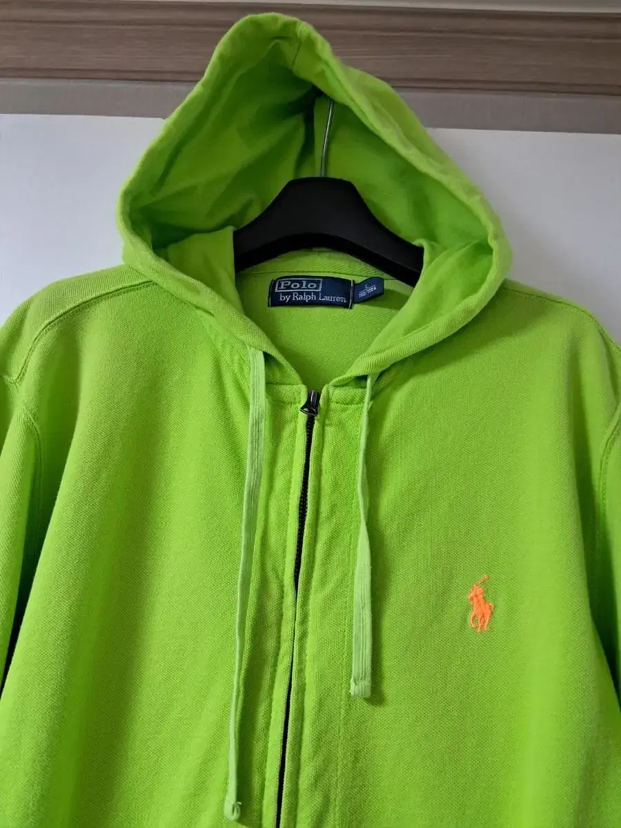 Polo zip-up hoodie