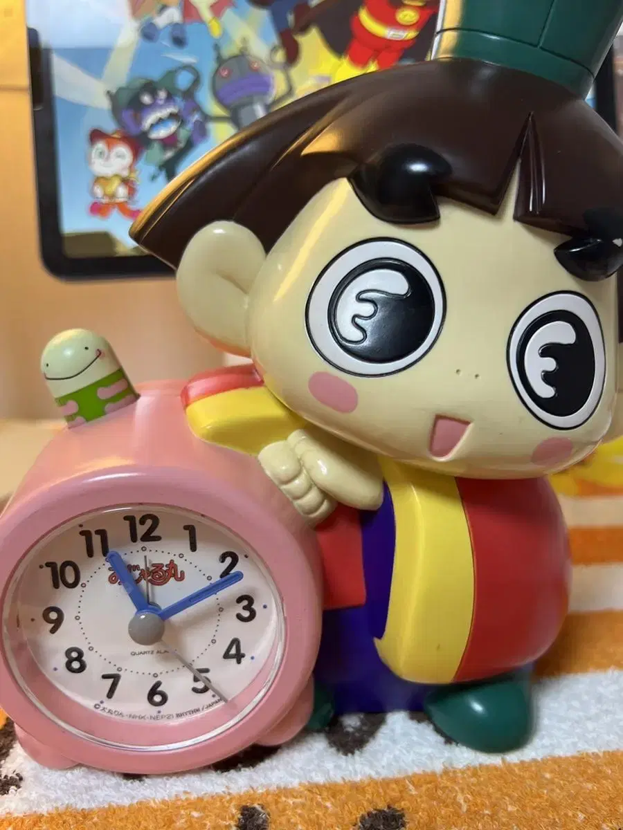 Japanese Classics Ozarumaru Tabletop Alarm Clock Rare