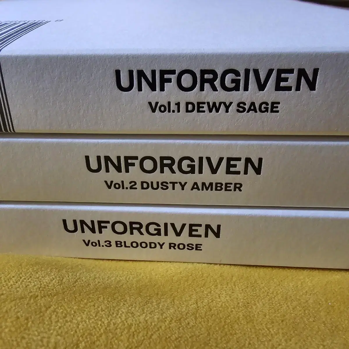 Le Sserafim Unforgiven album Set (unsealed/complete) Kazuha eunchae eunchae