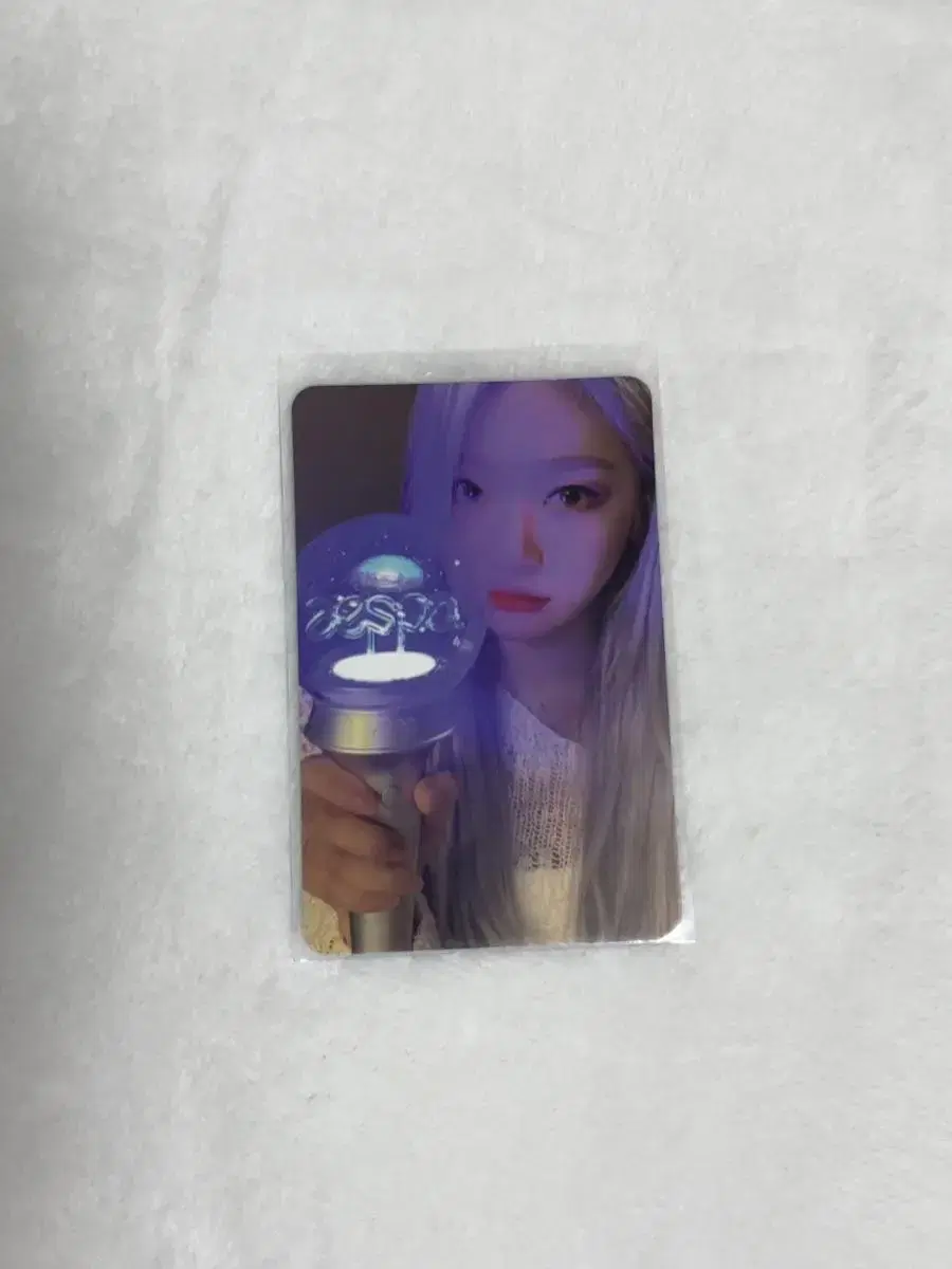 Aespa ningning lightstick photocard WTS