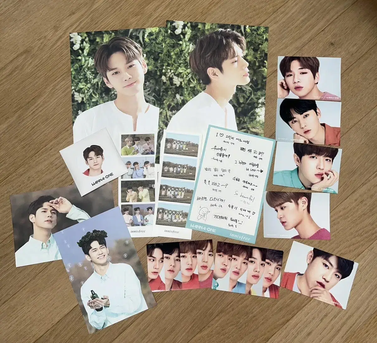 Wanna One Innisfree Goods Seongwu Ong