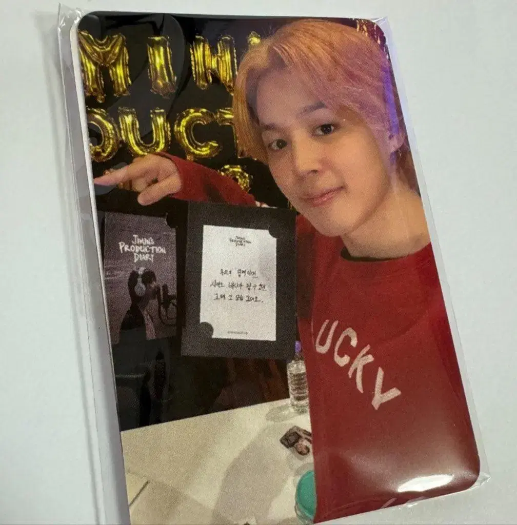 Jimin Clandy photocard closer than this gift for 50 people only