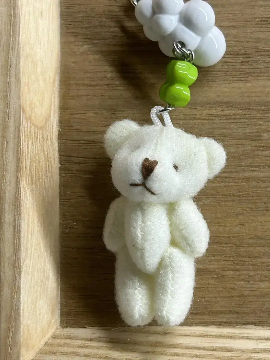 Clover Bear Keyring