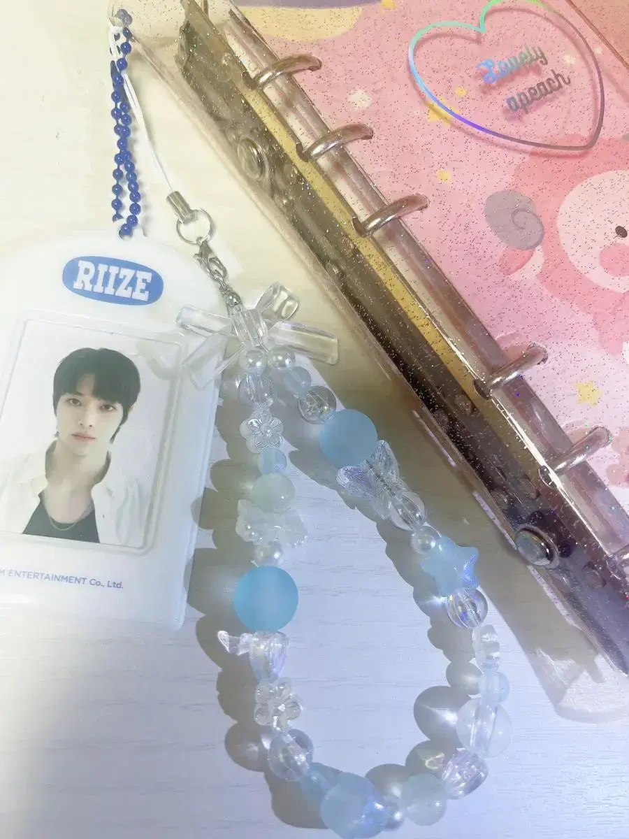 Diary/Photocard Binder Keyring