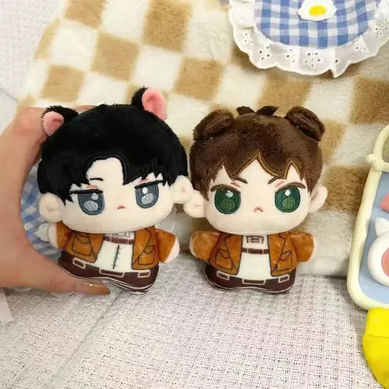 [무료배송] 진격의 거인 12cm 솜인형 리바이&에렌