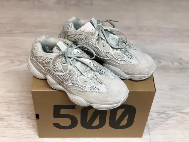 adidas 아디다스 이지부스트 500 2018초판 us7 salt 솔트