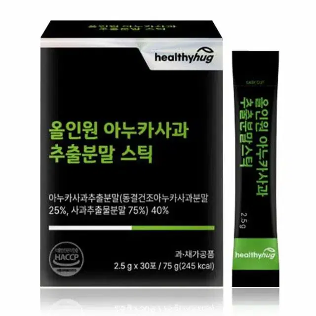 장건강 모발 건강 아누카사과 추출분말 2.5g x 30포