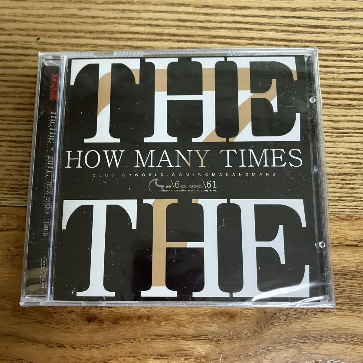 더더 6집 How Many Times 미개봉 CD