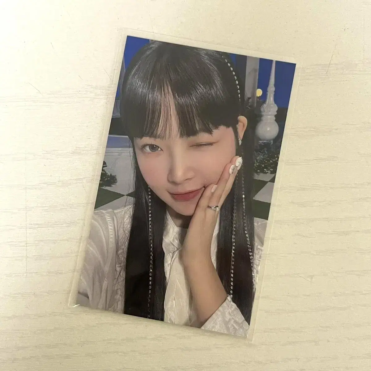 Le sserafim eunchae weverse japan unreleased photocard photocard wts buncheol !