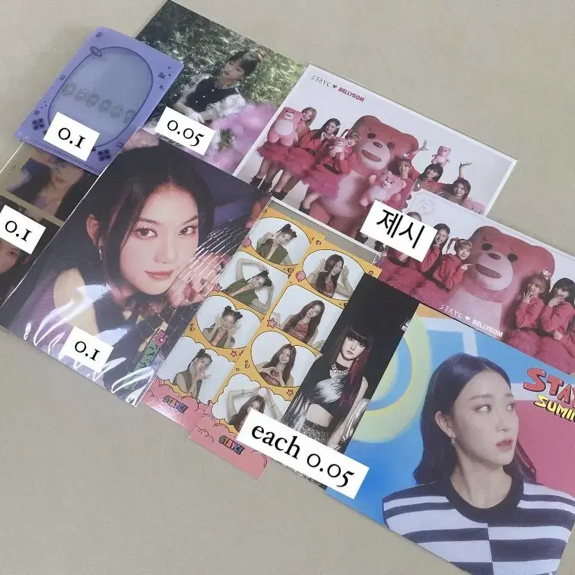 Stayc album components postcard 4 cut photo calendar sell tickets pocaalpomihorror