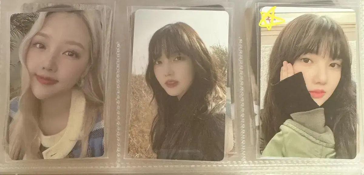 gfriend yerin photocard wts