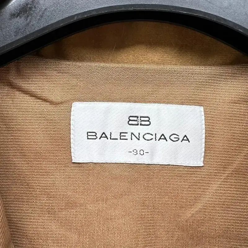 90 발렌시아가 올드스쿨 누빔 바막 자켓 옐로우 BALENCIAGA