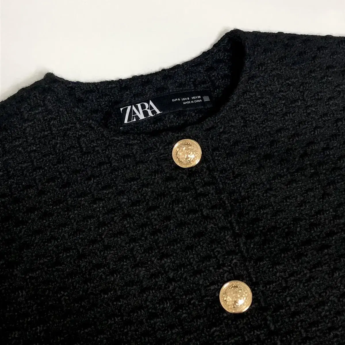 zara 자라 스트럭처 크롭 재킷 (새상품)