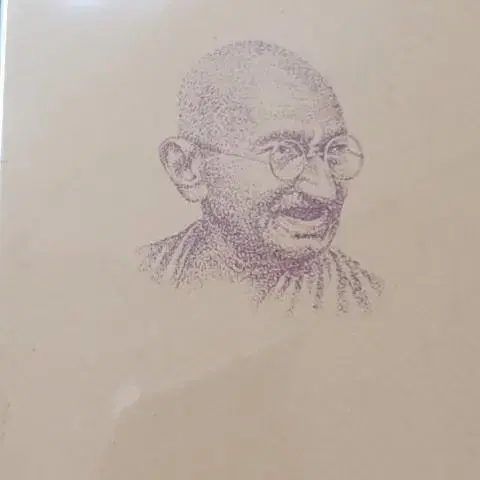 1969년 인도 간디탄생 100주년기념엽서(2)Mahatma Gand