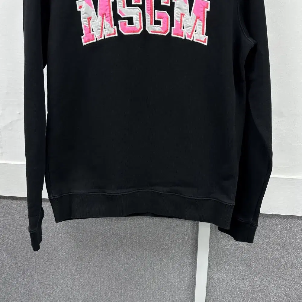 MSGM 엠에스지엠 루즈핏 로고 맨투맨 티셔츠 S사이즈 s142