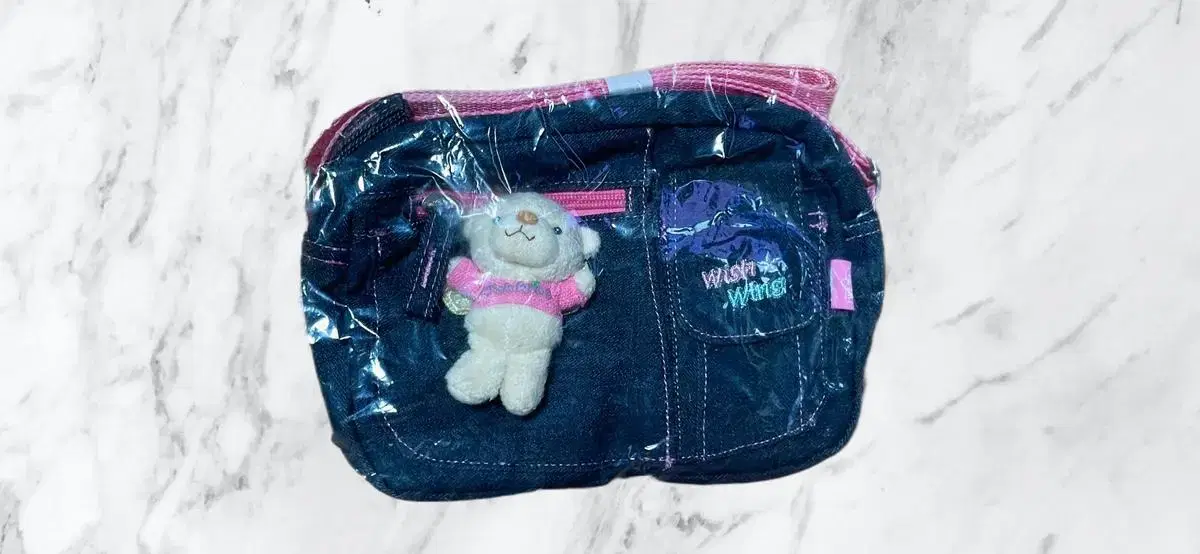 Super Mini Wish Wing Bear doll Crossbody Bag