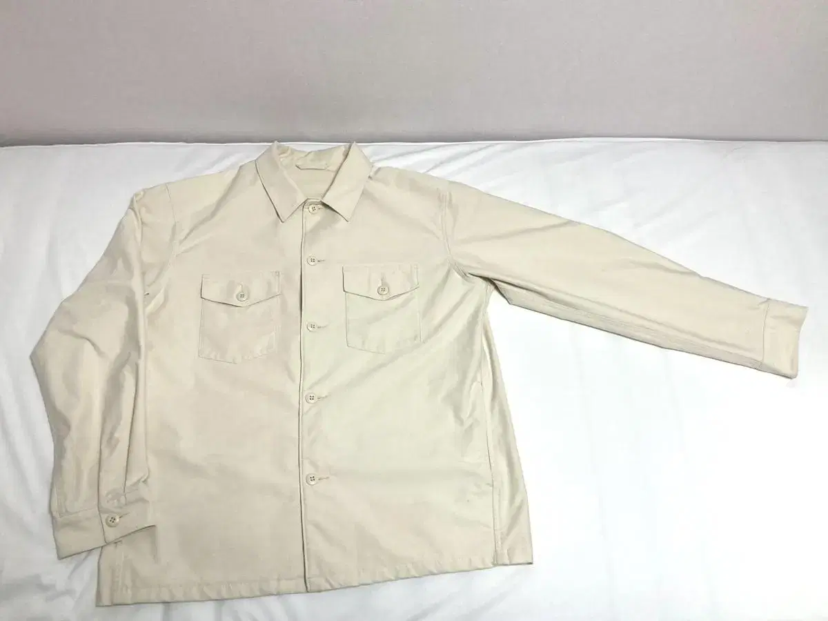 North America UNIQLO Loose Fit Shirt Jacket 105-110