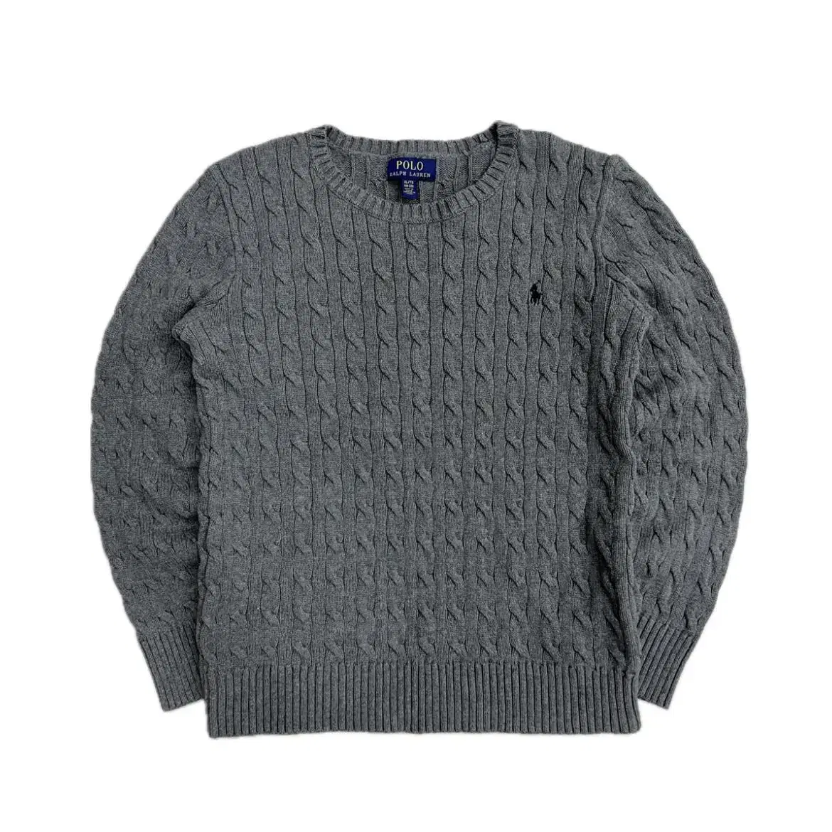 Polo Ralph Lauren Pretzel cable knit 90-95 size S-M approx.