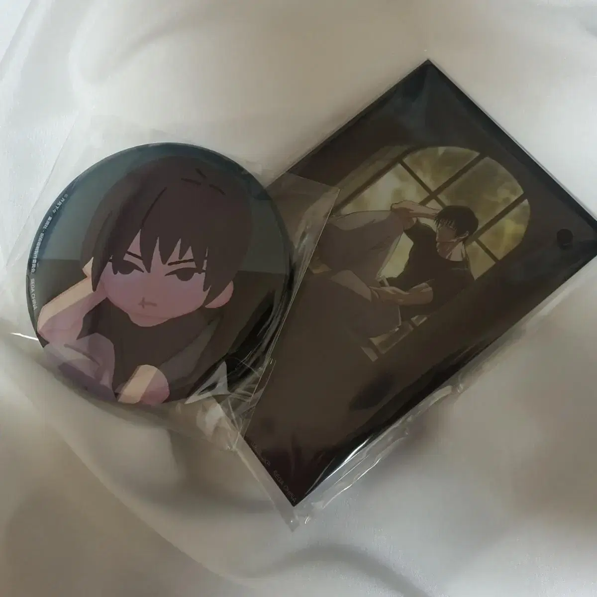 Zuu Fushiguro Touji Gunchei Nakuil Segakuji Acrylic Stand Can Badge Set