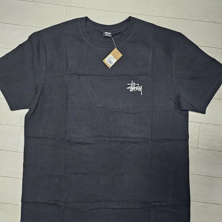 스투시(STUSSY) 기본 반팔 라운드 티셔츠