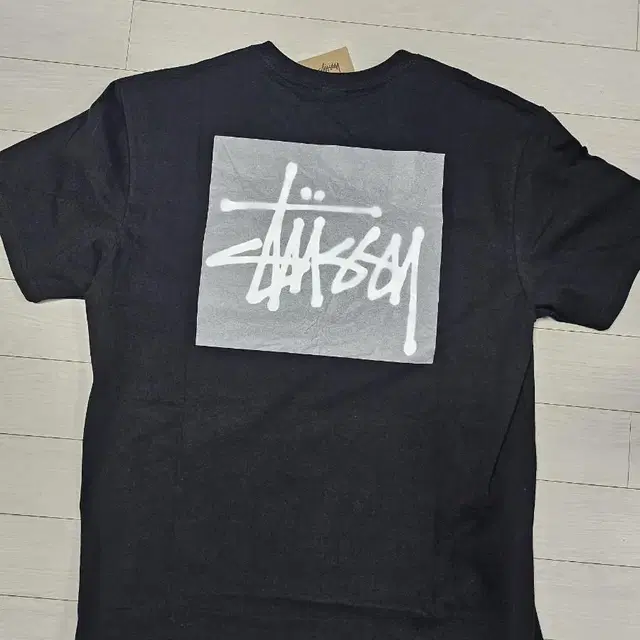 스투시(STUSSY) 기본 반팔 라운드 티셔츠