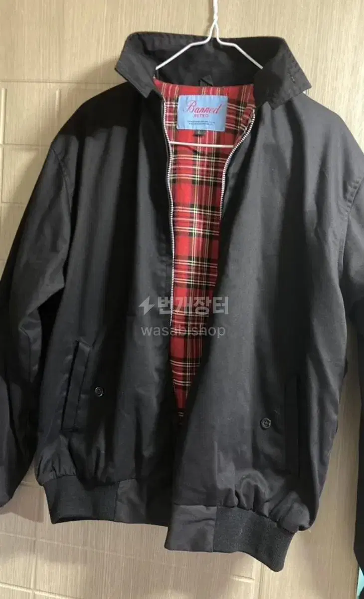 banned Harrington Jacket L Barracuda st Black