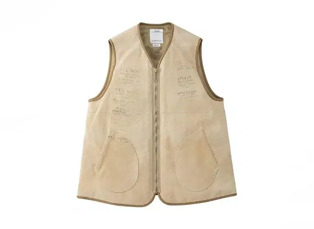 visvim 비즈빔 tana deerskin vest 3